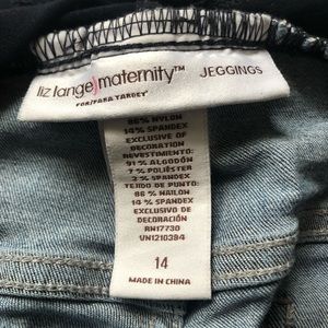 Liz Lang maternity Jeans. 2 for $28. Size 14.